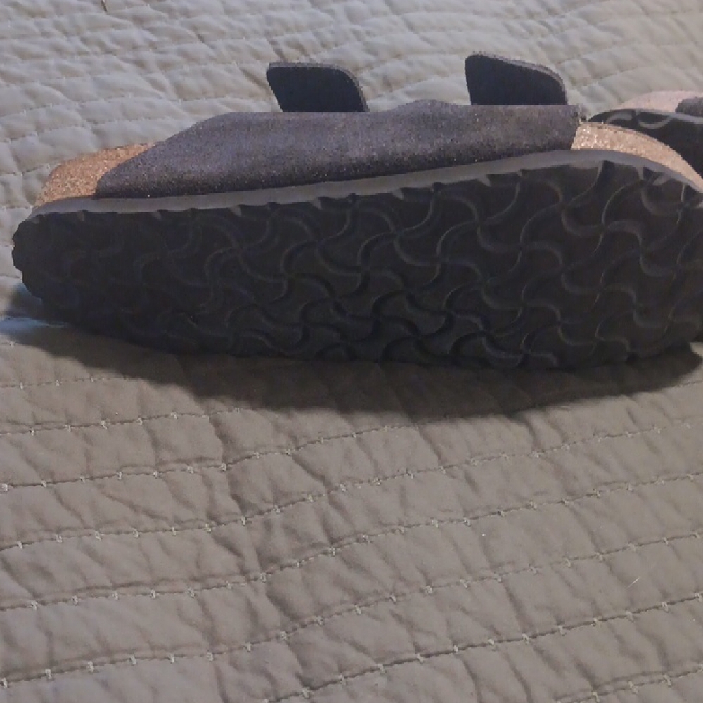 Black Suede Arizona BIRKESTOCKS - Picture 2 of 4